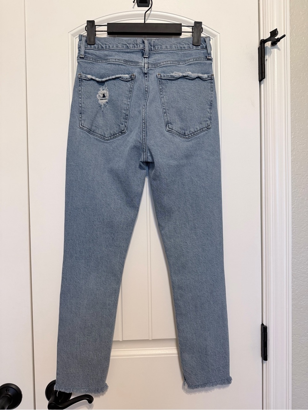 AGOLDE Nico Distressed Skinny Jeans | High Rise | Size 26 - Picture 6 of 12